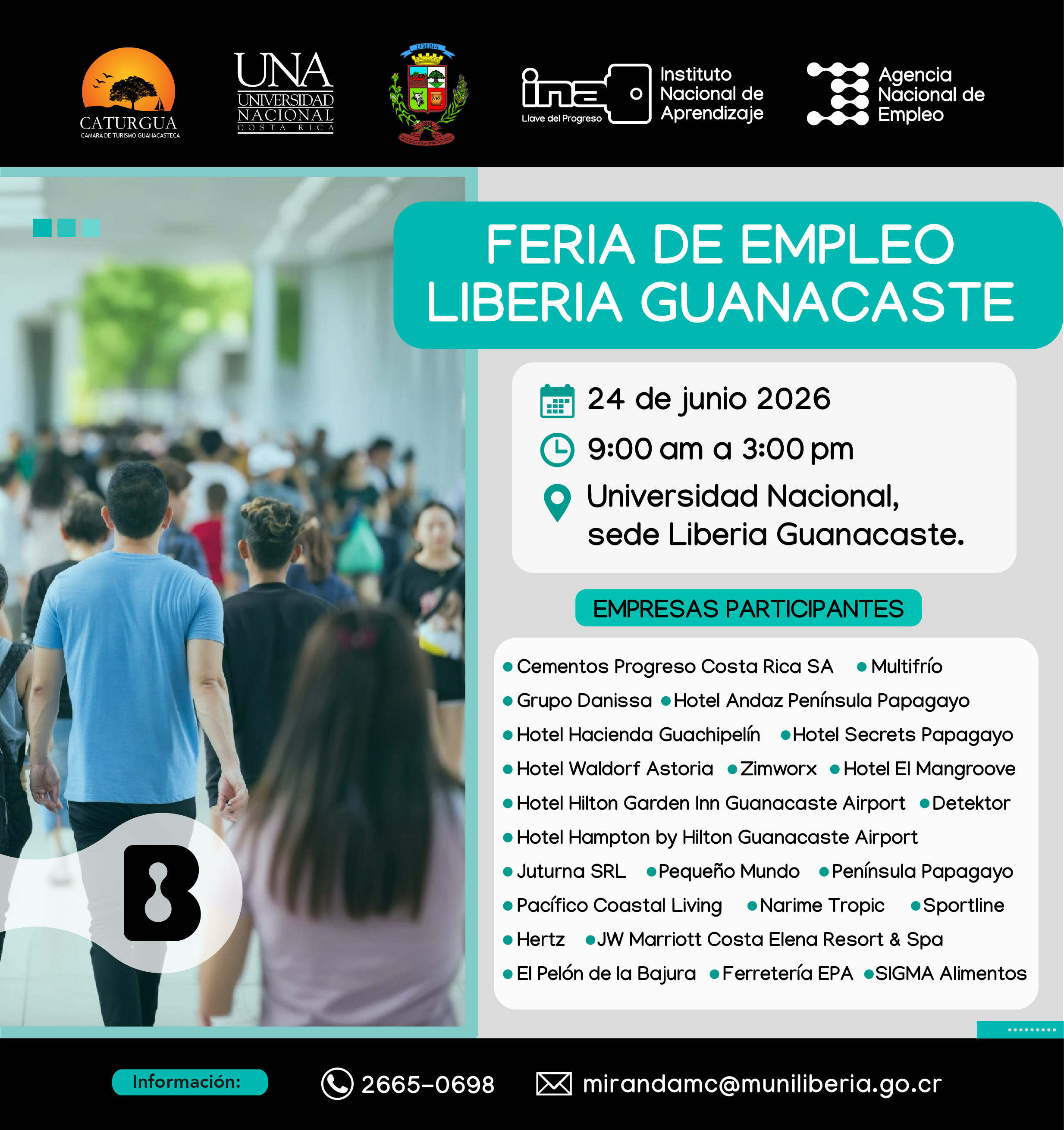 Imagen ¡Nuevas oportunidades de empleo llegan a Liberia Guanacaste! 